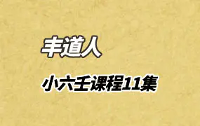 丰道人小六壬视频11集 包含道法，择日，修行