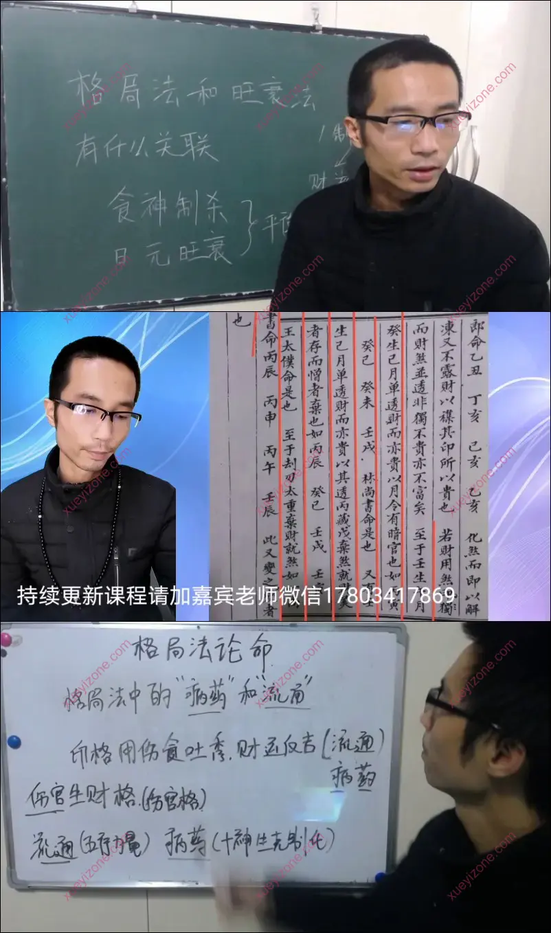 刘方舟子平格局法核心课程截图