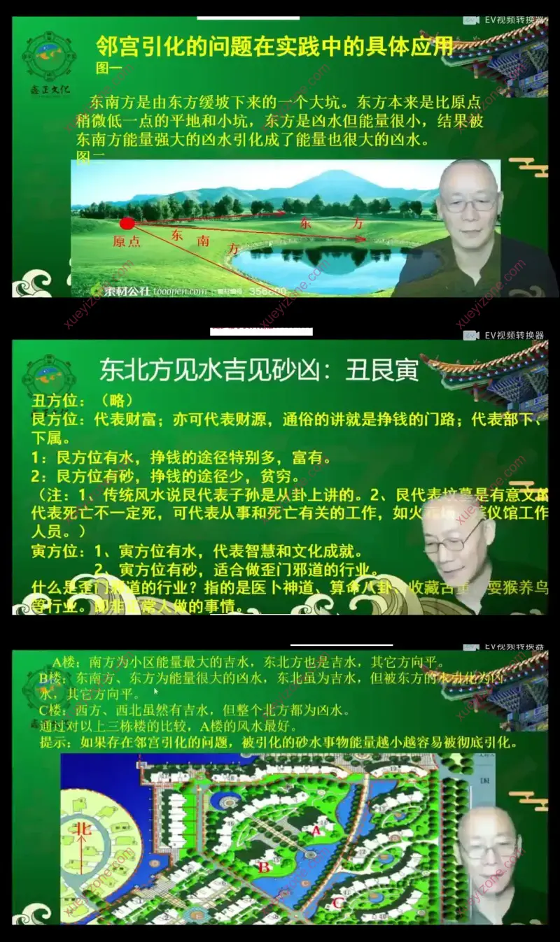 吕文艺徒弟陈路昌风水环境布局课程截图