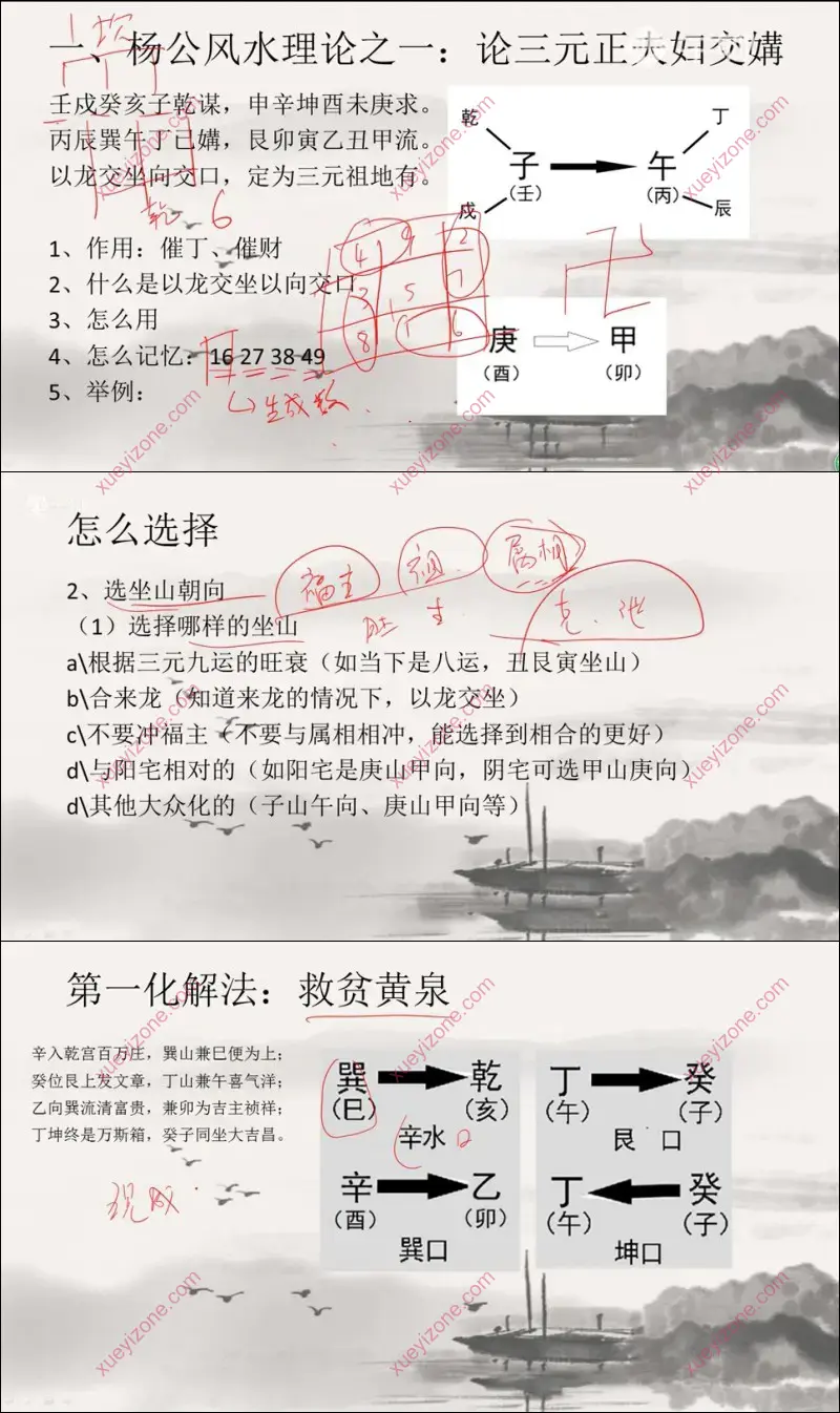 归零居士杨公三元风水课程-截图