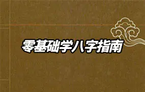 零基础入门学四柱八字指南