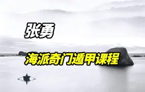 张勇 海派奇门遁甲课程 视频20集 百度网盘分享