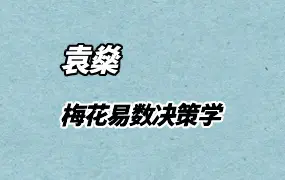 袁燊 梅花易数决策学 视频26集 百度网盘分享