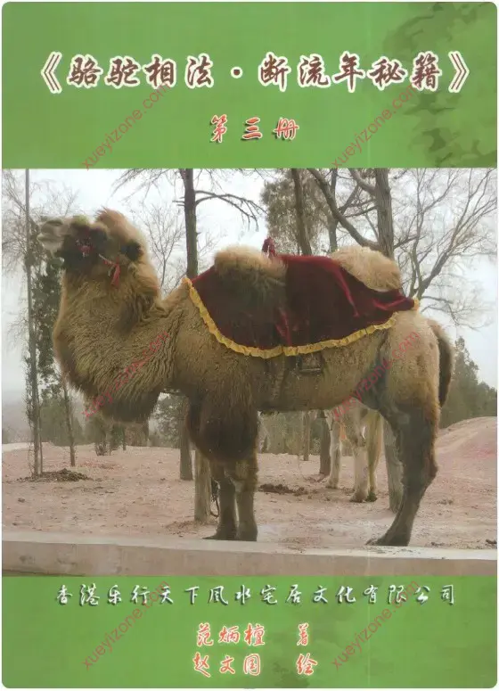 《骆驼相法·断流年秘笈》封面