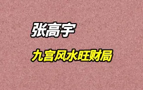 张高宇 九宫风水旺财局 视频19集 百度网盘分享