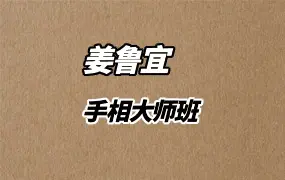 姜鲁宜 手相大师班 视频30集 百度网盘分享
