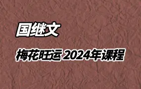 国继文 梅花旺运 2024年课程 视频23集（带字幕） 百度网盘分享