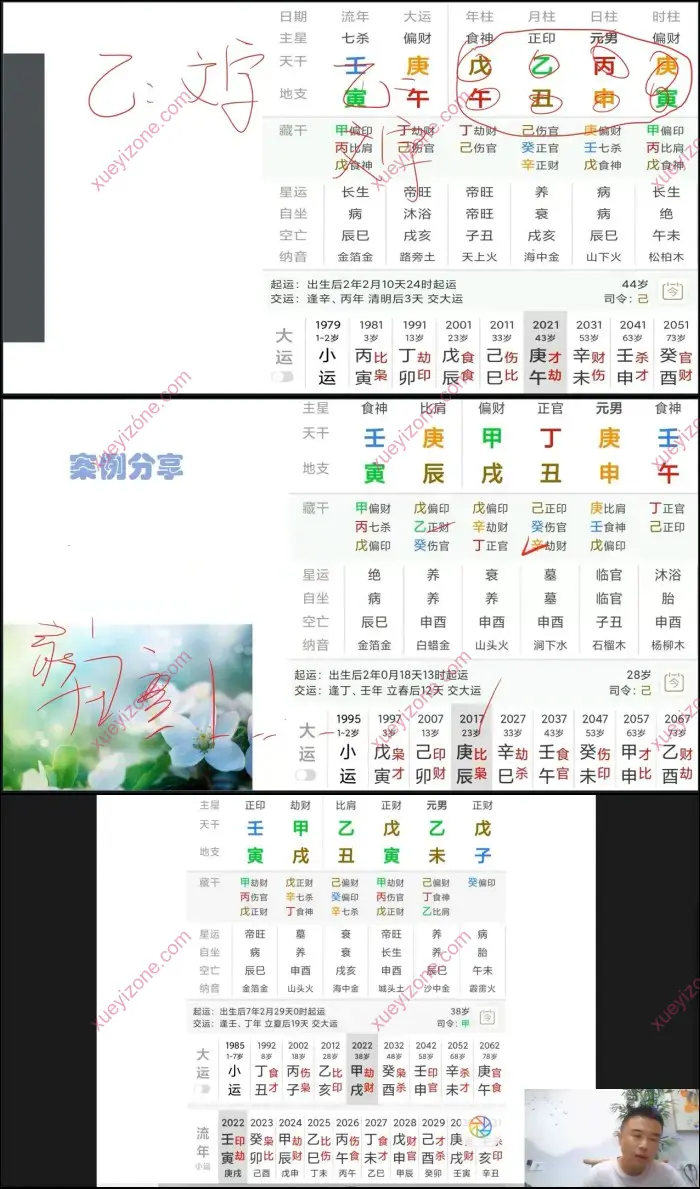 清风 八字取象法