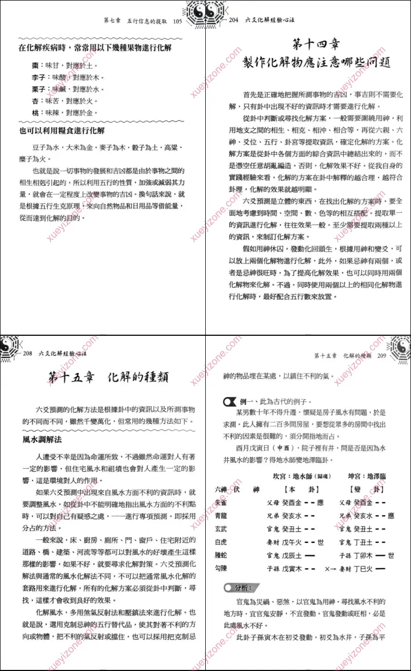 六爻化解经验心法 预览截图