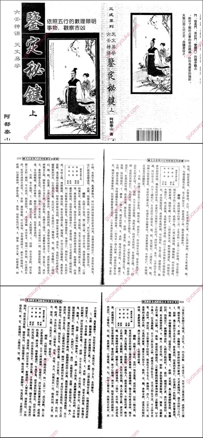 阿部泰山 天文易学六壬神课鉴定秘键