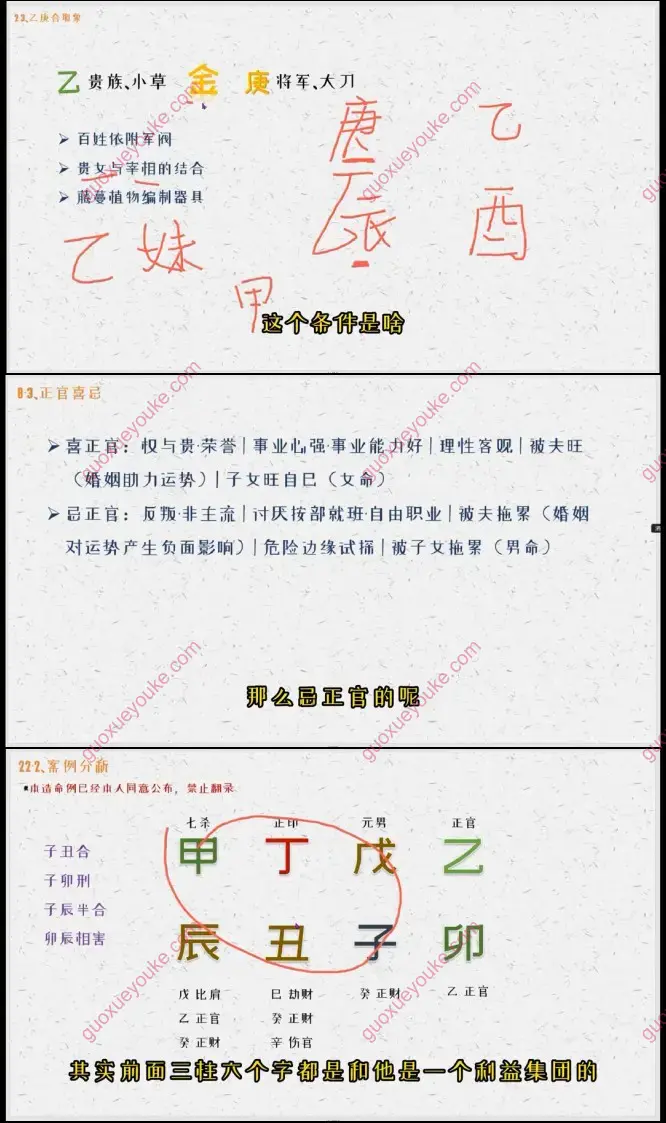 芝芝 八字象法课程