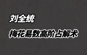 刘全统 梅花易数高阶占解术 视频15集 百度网盘分享