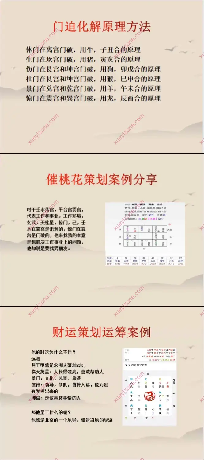 李易宣 奇门遁甲课程截图