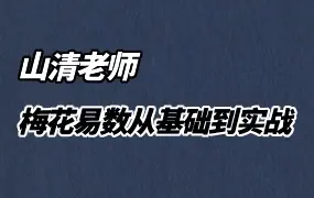 山清老师 梅花易数从基础到实战 视频25集 百度网盘分享
