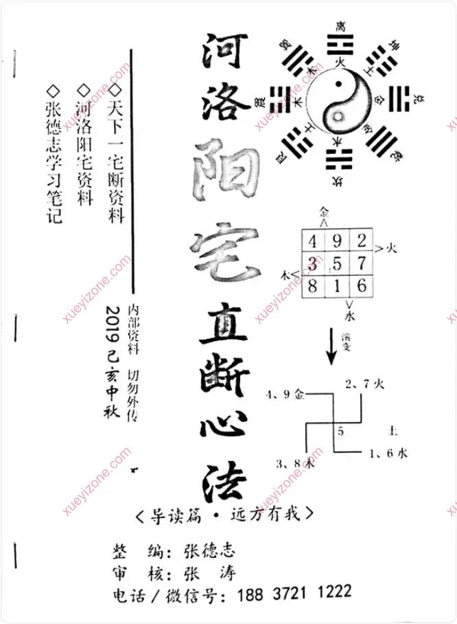 河洛阳宅直断心法