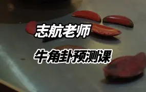 志航老师 牛角卦预测课 视频5集 百度网盘分享