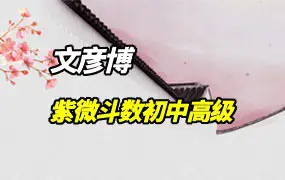 文彦博紫微斗数 初中高级课程 视频96集 百度网盘分享