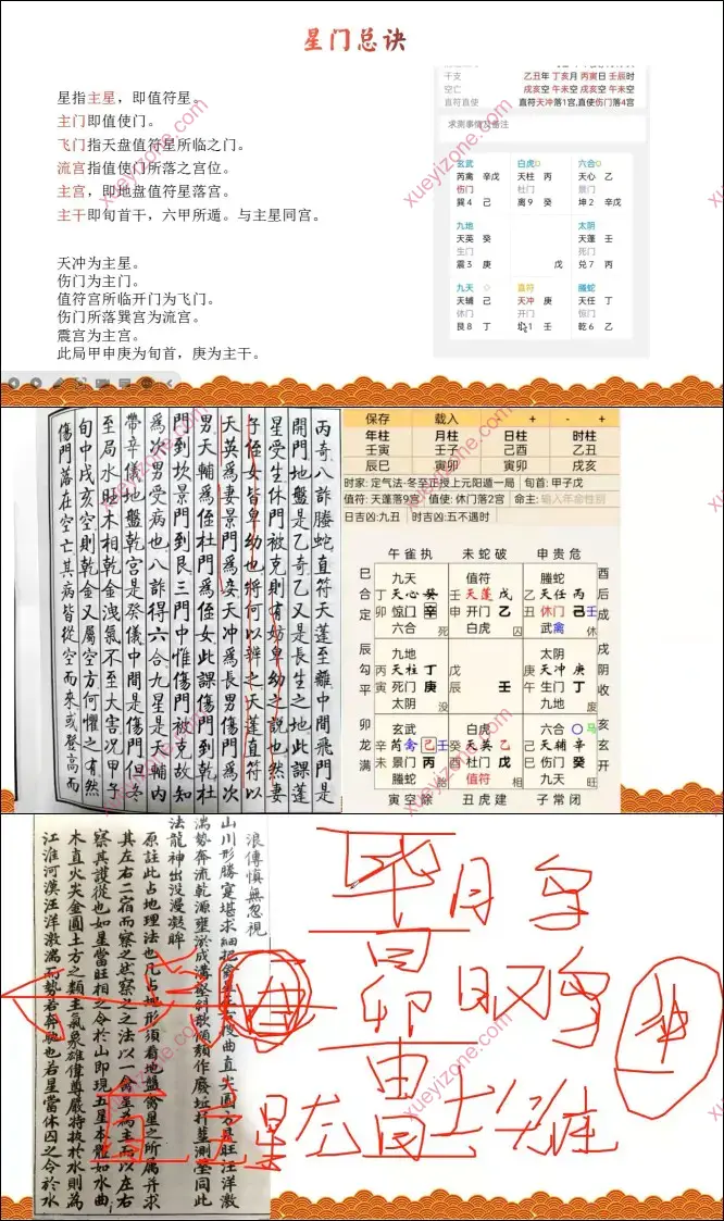 朱氏奇门秘占详解-古法星门占