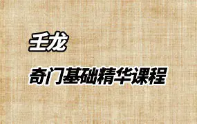 壬龙 奇门基础精华 视频28集(带字幕) 百度网盘分享