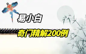 易小白易学 奇门精解200例 PDF 222页 百度网盘分享