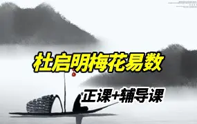 杜启明梅花易数 正课+辅导课 视频42集 百度网盘分享