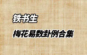 铁书生 梅花易数卦例合集 PDF 547页 百度网盘分享