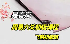 易青岚六爻 飞鹤初级班 视频10集+作业文档 百度网盘分享