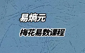 易熵元 代一宸 梅花易数课程 视频79集 百度网盘分享