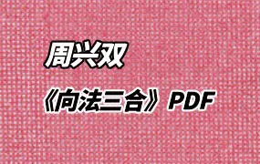 向法三合 周兴双编著 学员内部学习资料 PDF 220 页 百度网盘分享