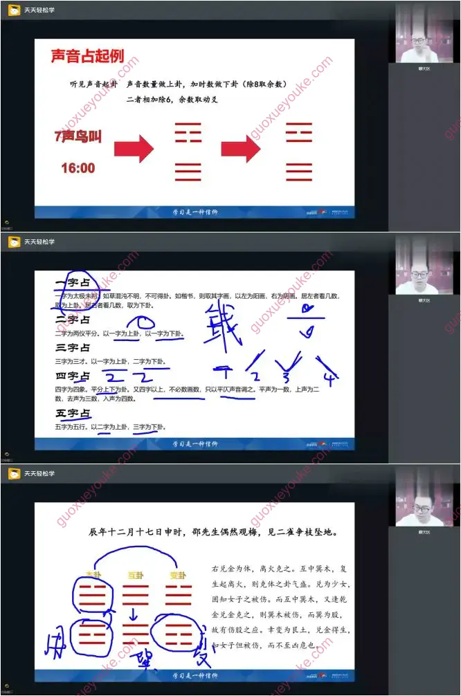 孔谙老师梅花易数课程