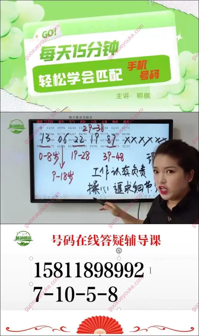轻松学会匹配手机号码