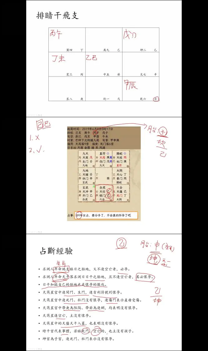 九逸老师 奇门遁甲零基础入门到精通 全套教学视频81集