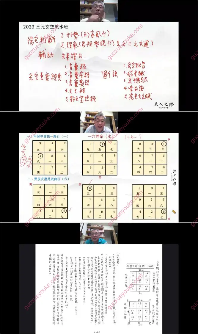 秦瑞生 三元玄空风水班