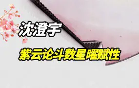 紫云论斗数星曜赋性 第1-5册 沈澄宇著 百度网盘分享