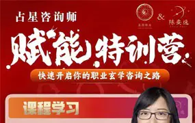 孟美真 占星咨询师 赋能特训营 第五期 视频15集