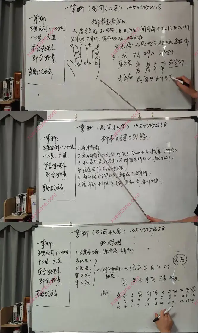 元极堂 民间小八字一掌断