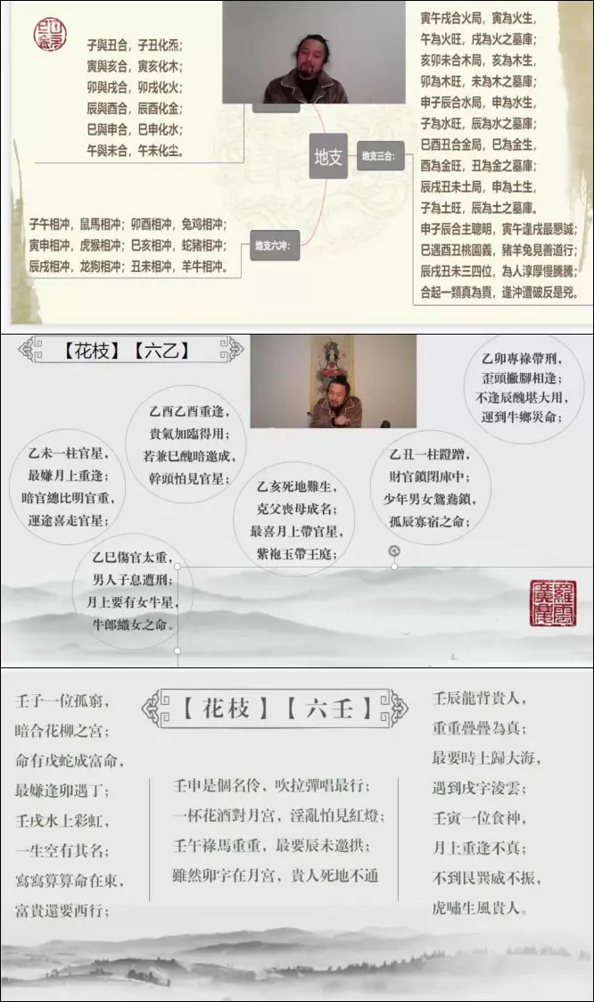 灯明易海 盲派八字探秘花根赋 视频20集