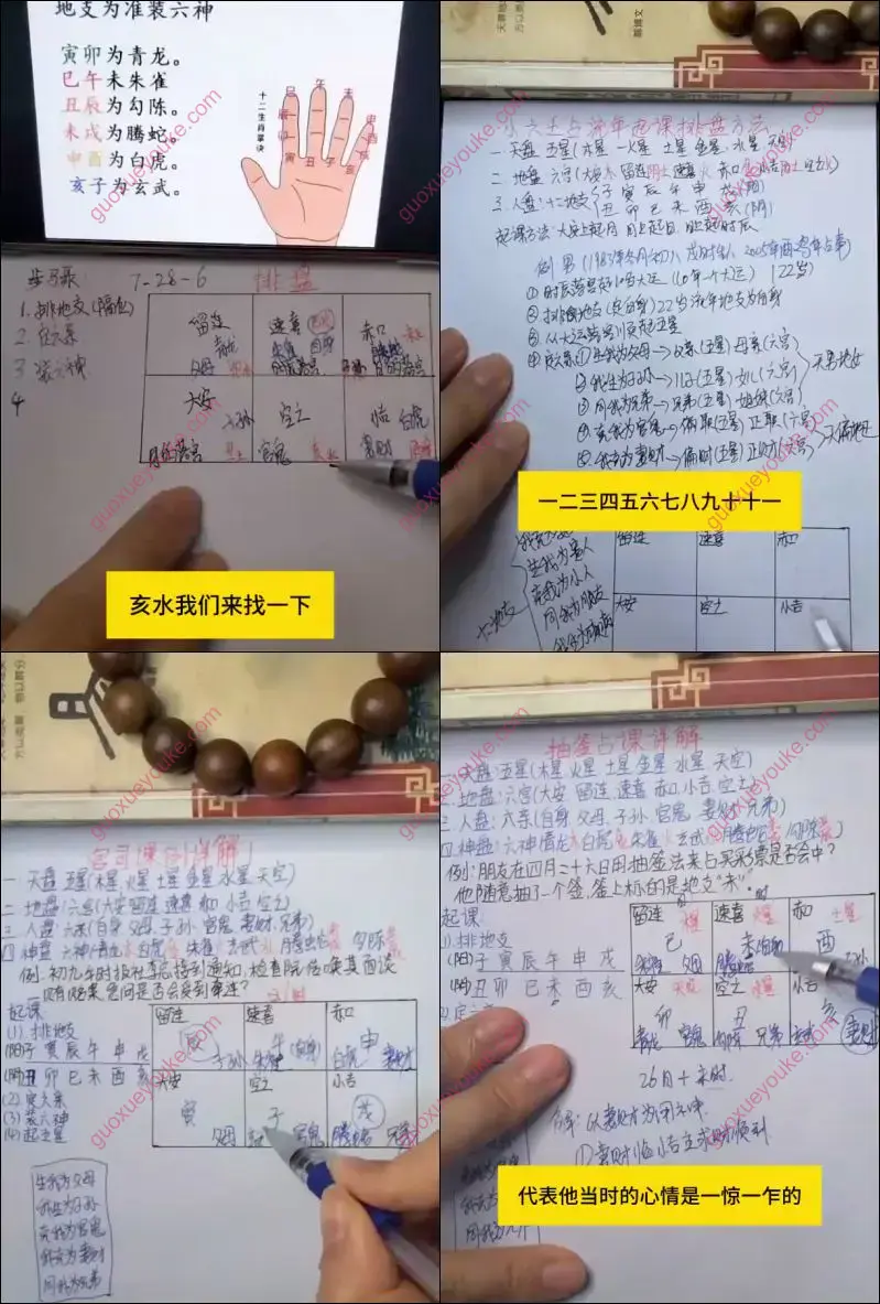 袖里乾坤小六壬