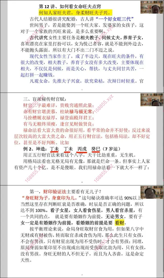 高德臣 盲派八字命理实战秘诀
