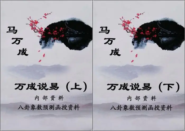 万成说易 上下册 马万成著 PDF 共818页  百度网盘分享