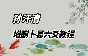 大易习贞 孙汗清老师 增删卜易六爻教程 视频202集 百度网盘分享
