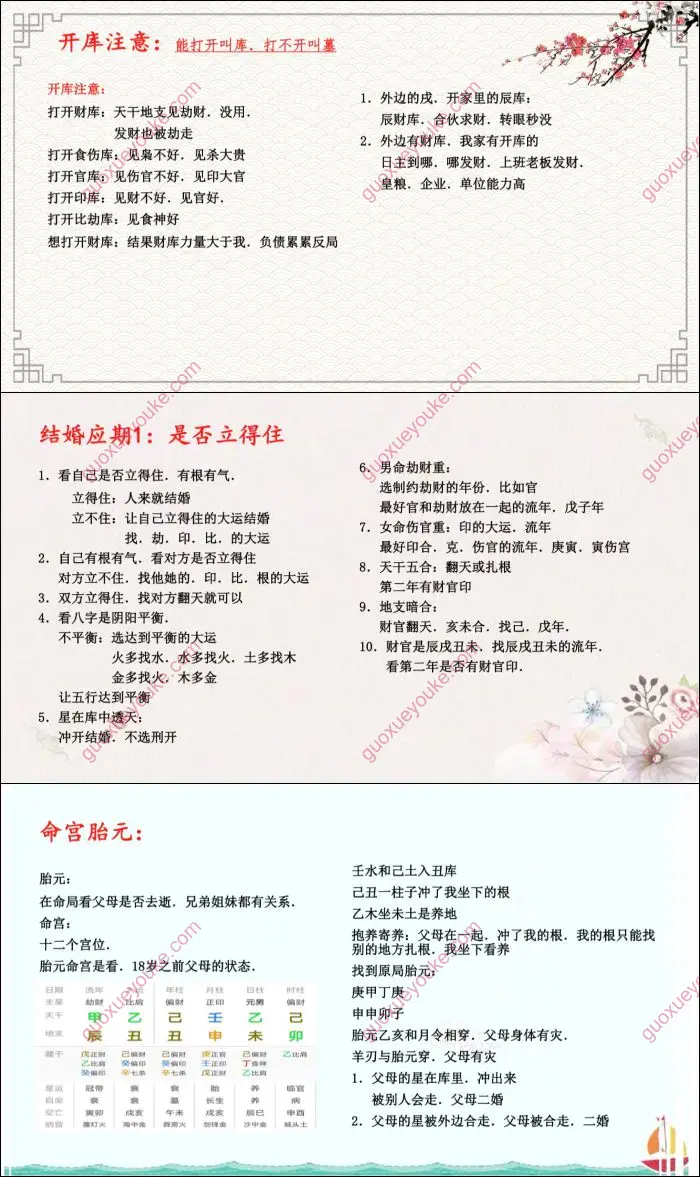 崔文举 2023年盲派八字笔记