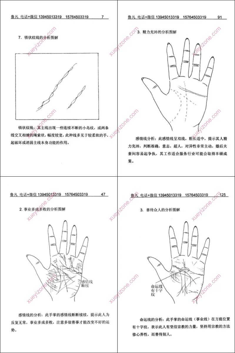 掌纹实战图解全书