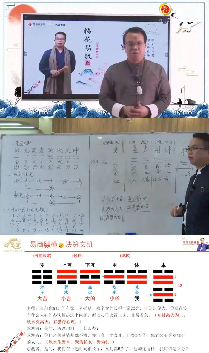 玄祥 李孟谦梅花易数训练营 第1-3期+神算玄梅花高级班