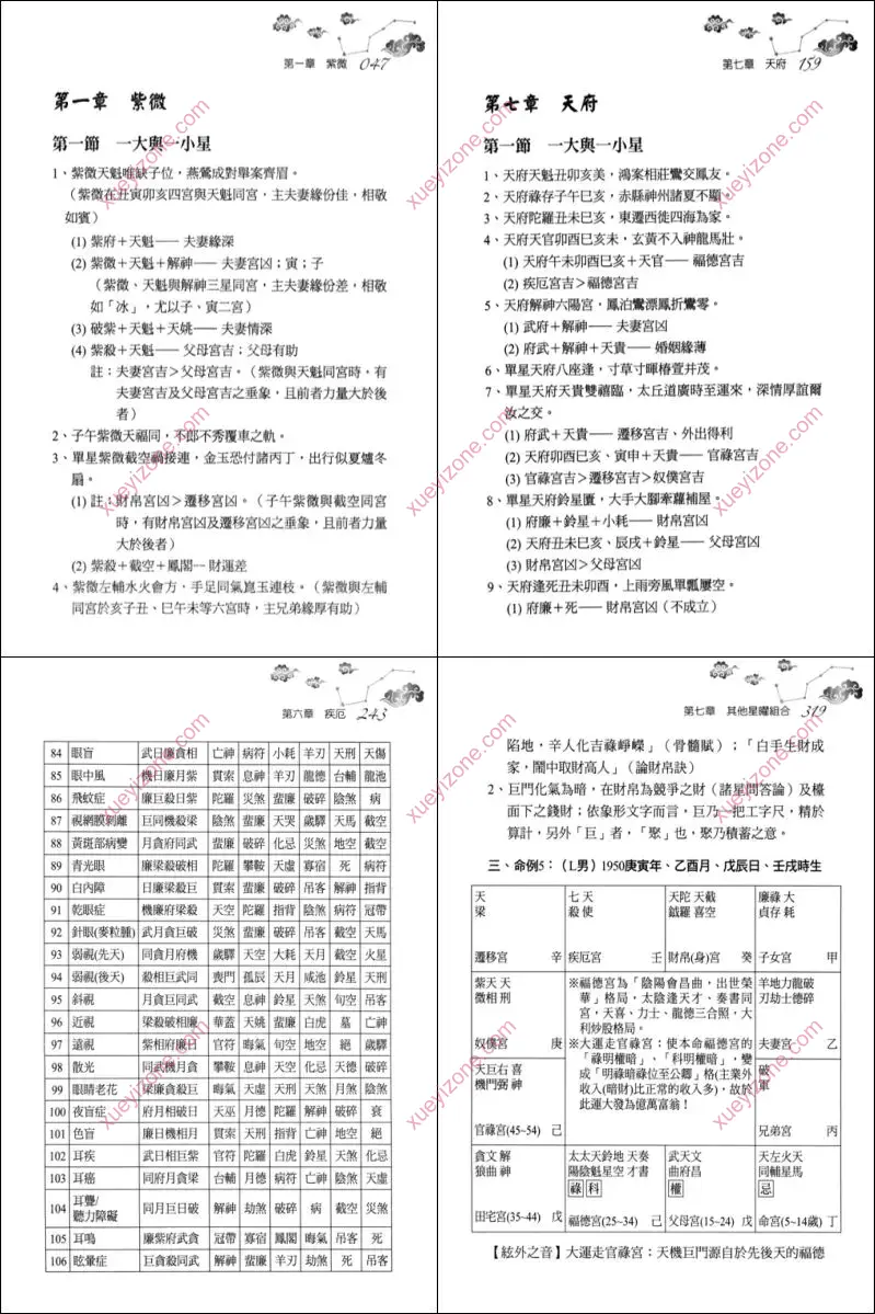 玄秘紫微斗数-命理字典八千招