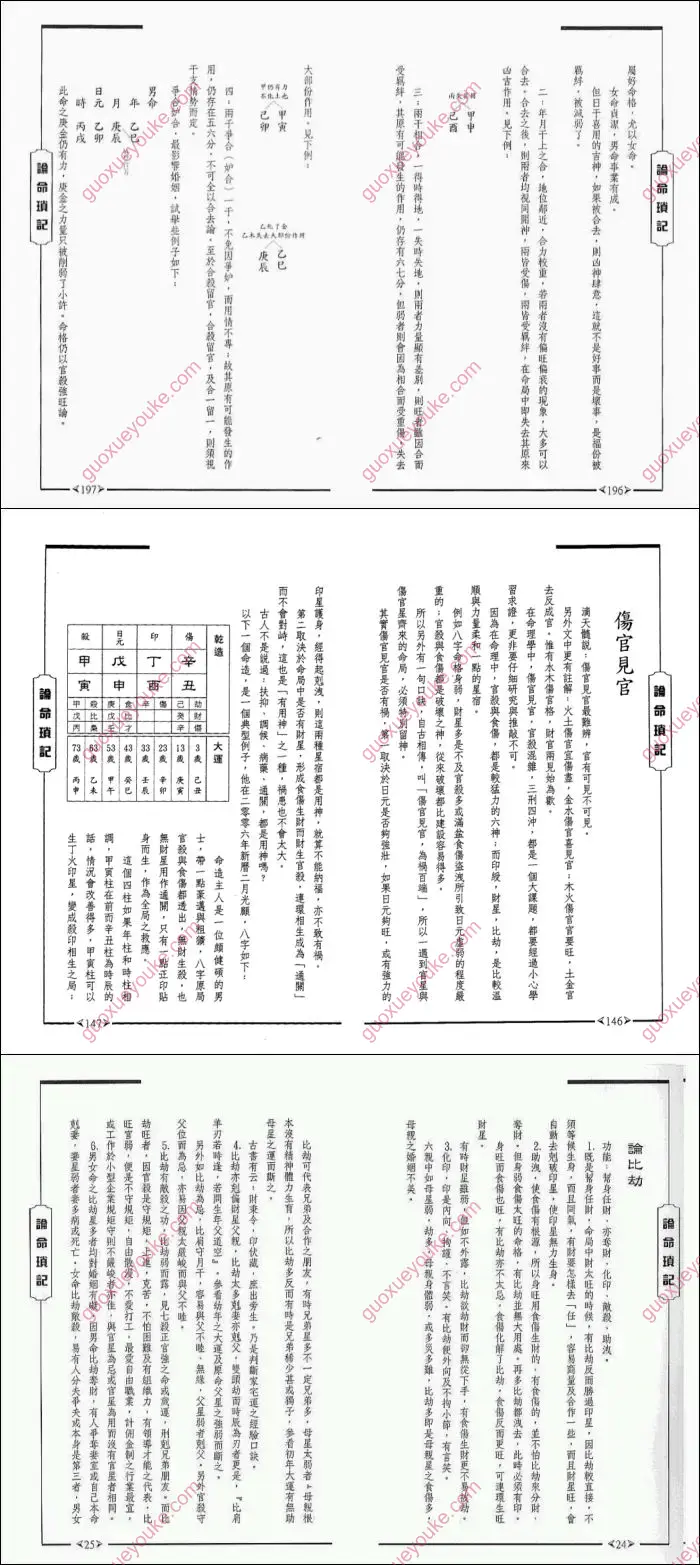 论命琐记