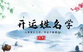 玄青老师 开运姓名学 视频10集