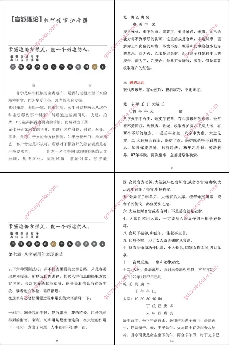 盲派理论如何看官运专辑