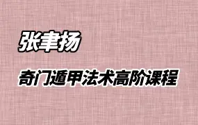 张聿扬 奇门遁甲法术高阶课程 视频10集