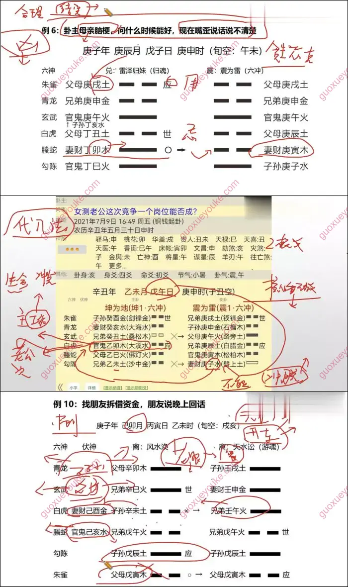 新版六爻卦例讲解